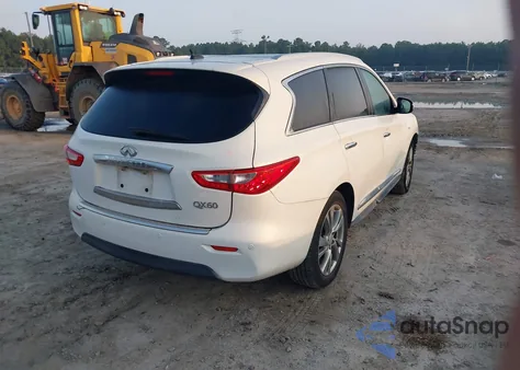 2014 Infiniti Qx60 from USA, damaged, VIN 5N1AL0MN5EC508001